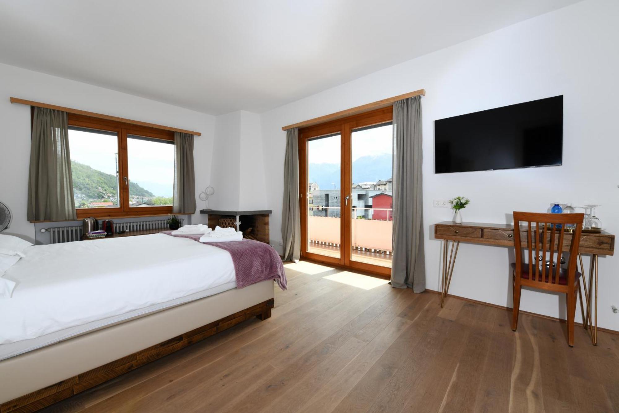7Rooms - Self Check-In 24H Free Parking Losone Bagian luar foto