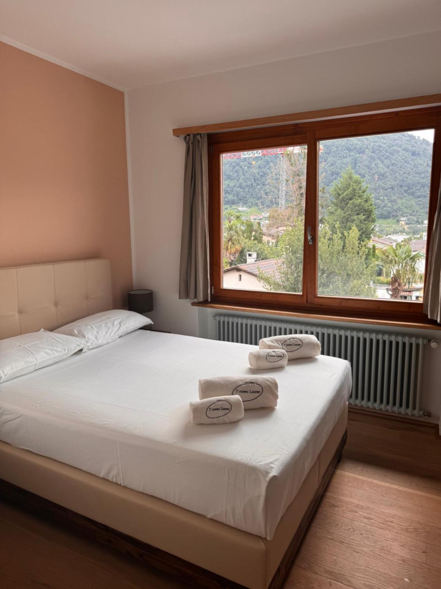 7Rooms - Self Check-In 24H Free Parking Losone Bagian luar foto