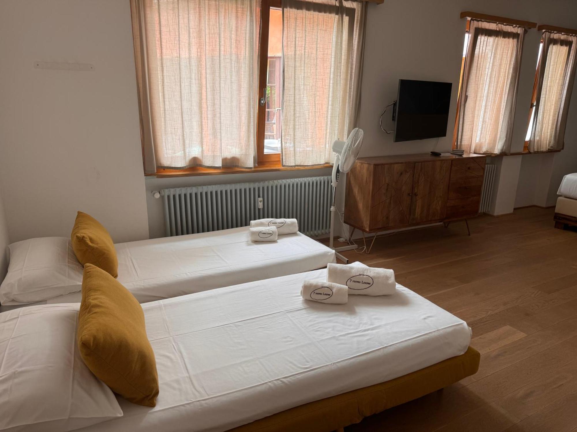 7Rooms - Self Check-In 24H Free Parking Losone Bagian luar foto